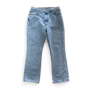 Vintage Women's Polo Ralph Lauren Slim Straight Flared Denim Jeans 12x29